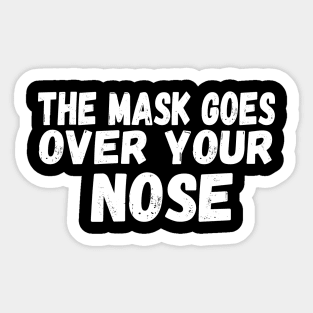 Face Mask face masks for beards Sticker